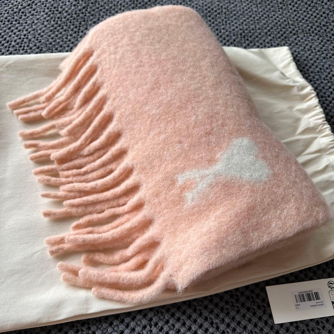 AMI DE COEUR アルパカマフラー ピンク