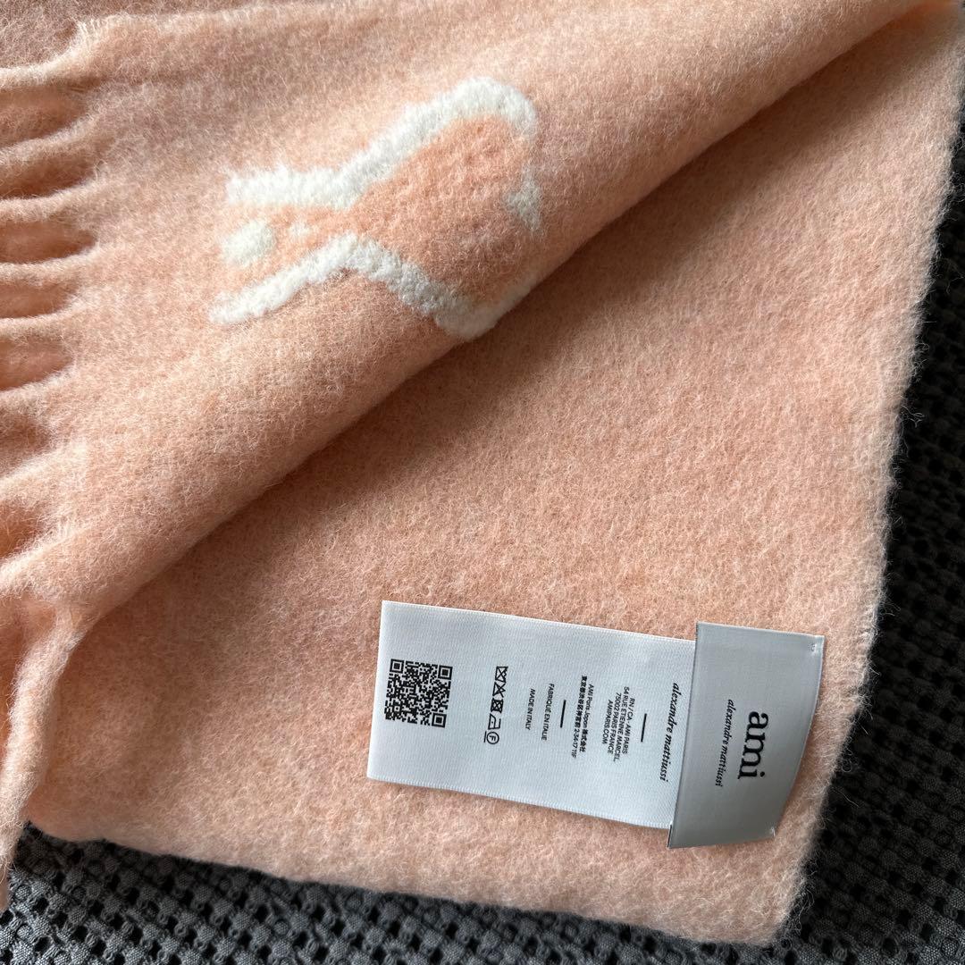 AMI DE COEUR アルパカマフラー ピンク