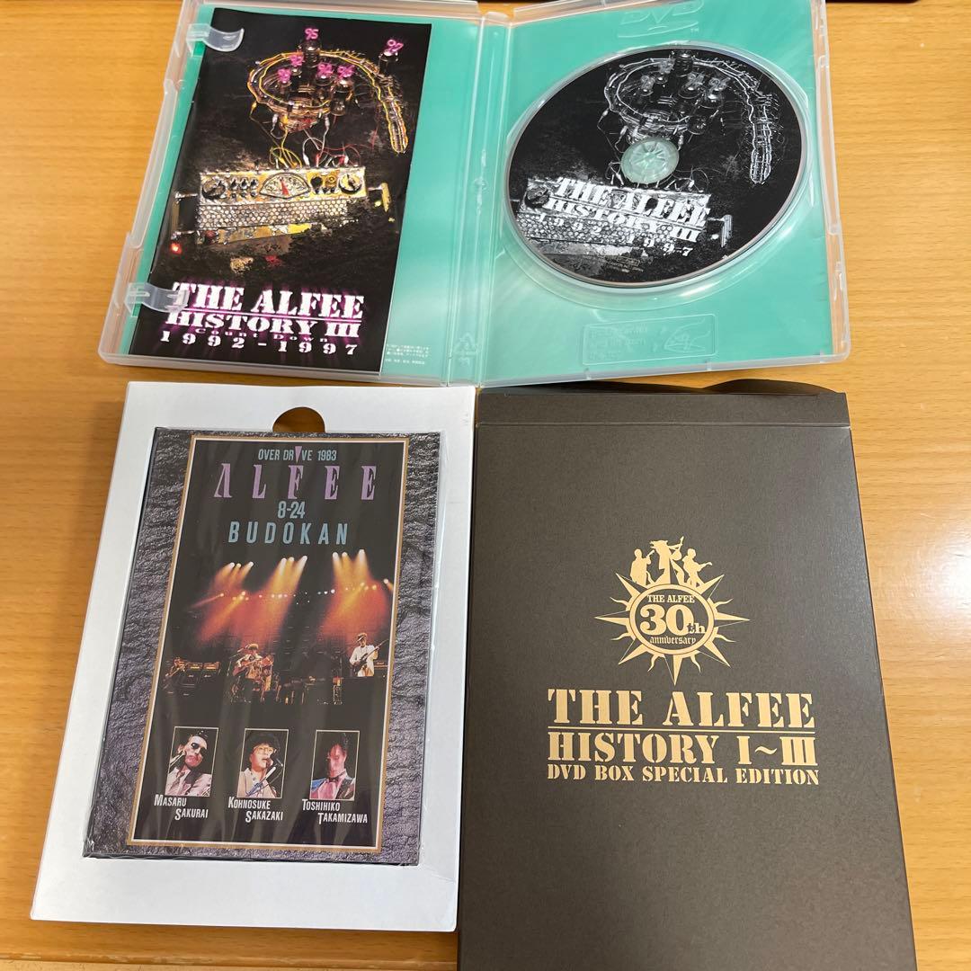THE ALFEE/HISTORY Ⅰ～Ⅲ DVD-BOX SPECIAL E…