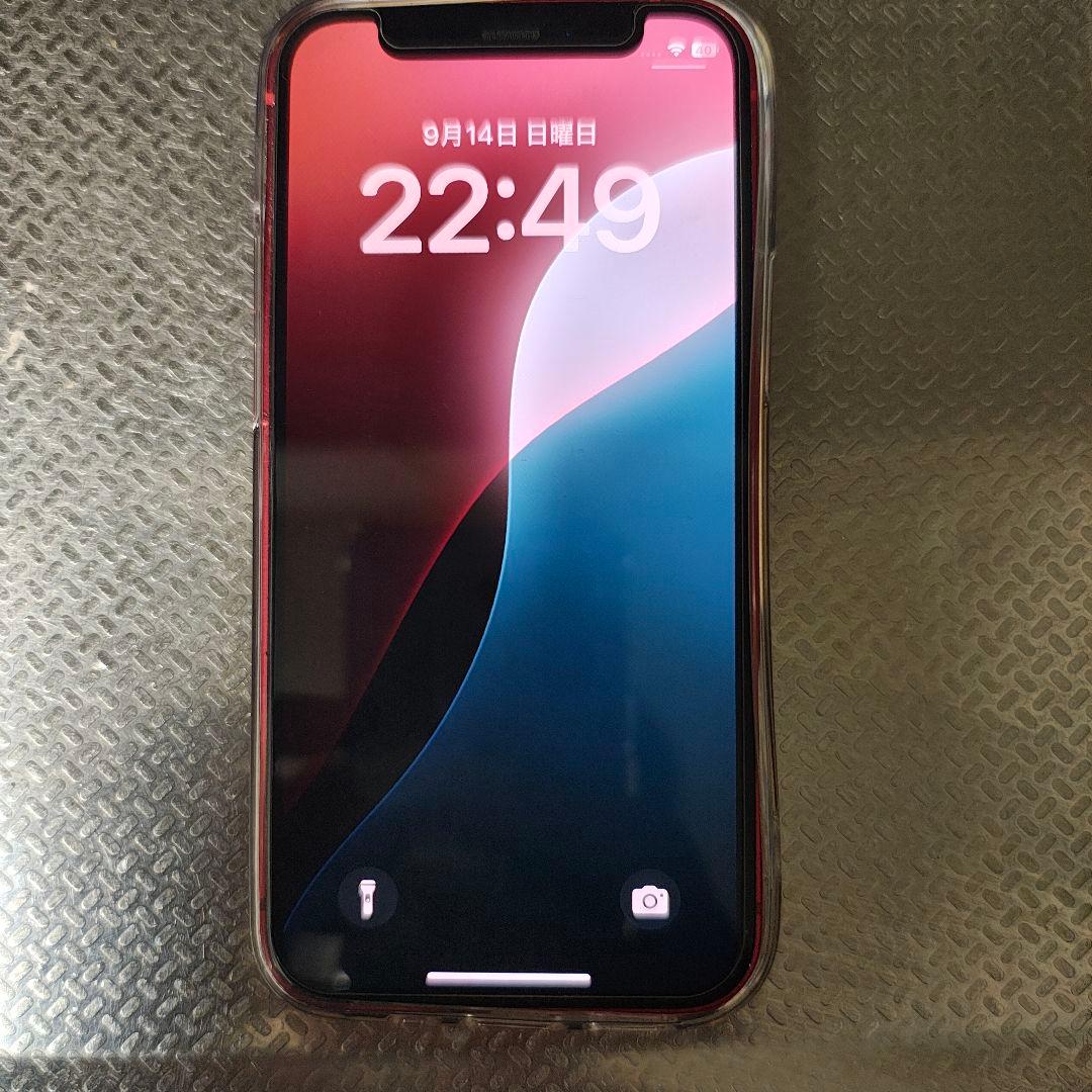 iPhone 12 mini 64GB バッテリー 100% 赤