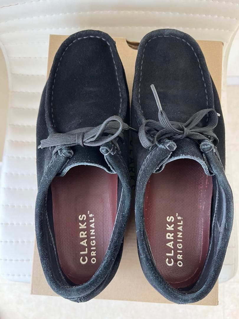 CLARKSクラークス ワラビー GTXゴアテックス【24.5】ブラック