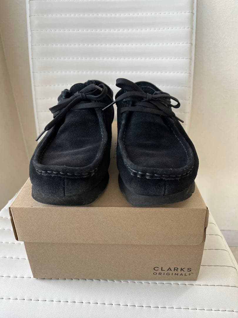 CLARKSクラークス ワラビー GTXゴアテックス【24.5】ブラック