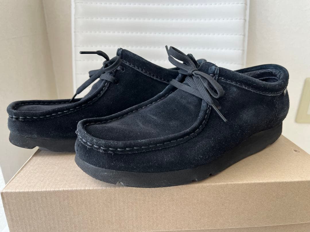CLARKSクラークス ワラビー GTXゴアテックス【24.5】ブラック