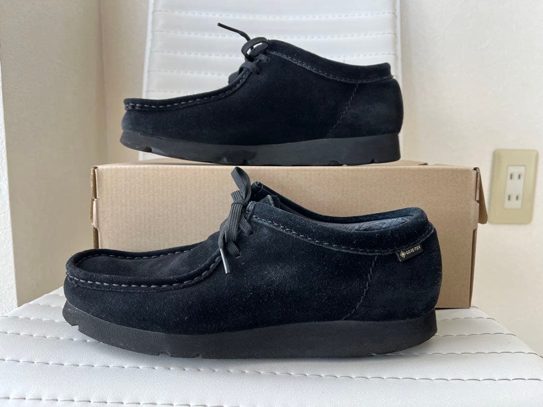 CLARKSクラークス ワラビー GTXゴアテックス【24.5】ブラック
