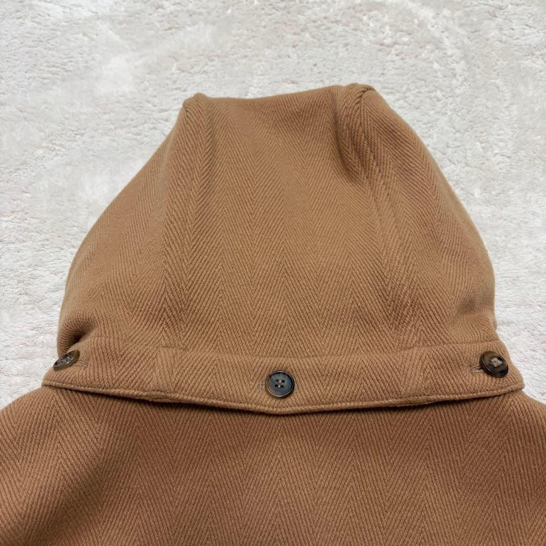 【極美品】ワーカーズ WORKERS ダッフルコート ヘリンボーン ベージュ L