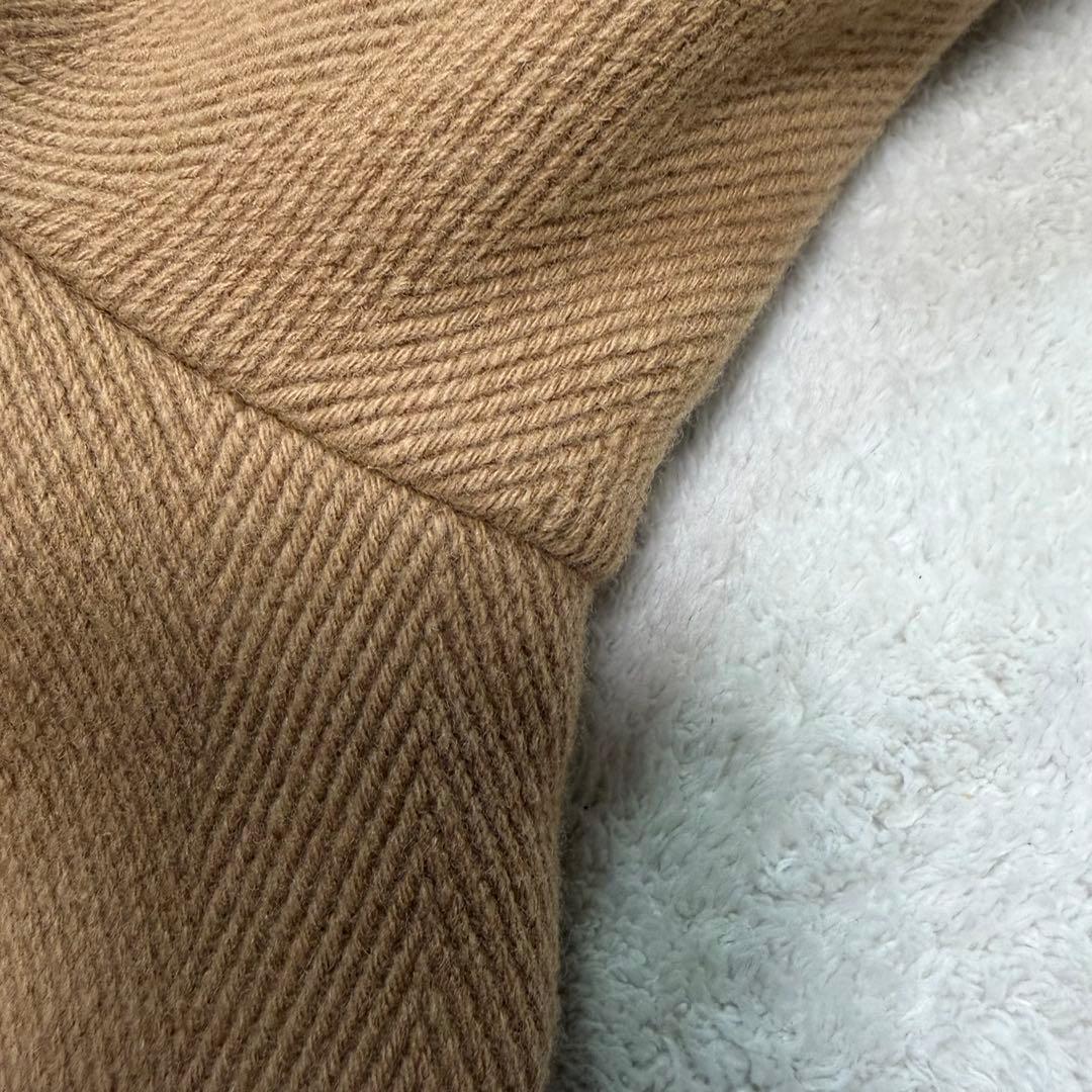 【極美品】ワーカーズ WORKERS ダッフルコート ヘリンボーン ベージュ L