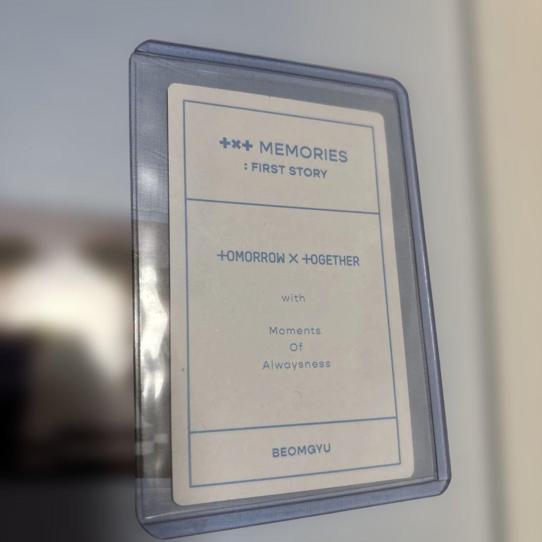 txt memories ボムギュ　トレカ　メモリーズ　トゥバ　1st DVD