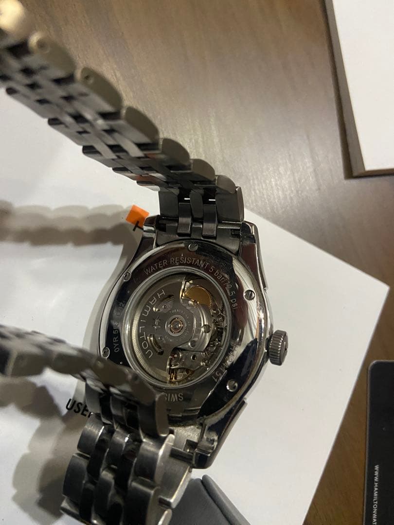 ハミルトン スピリット オブ リバティ ブレス、H42415101_4 裏スケ