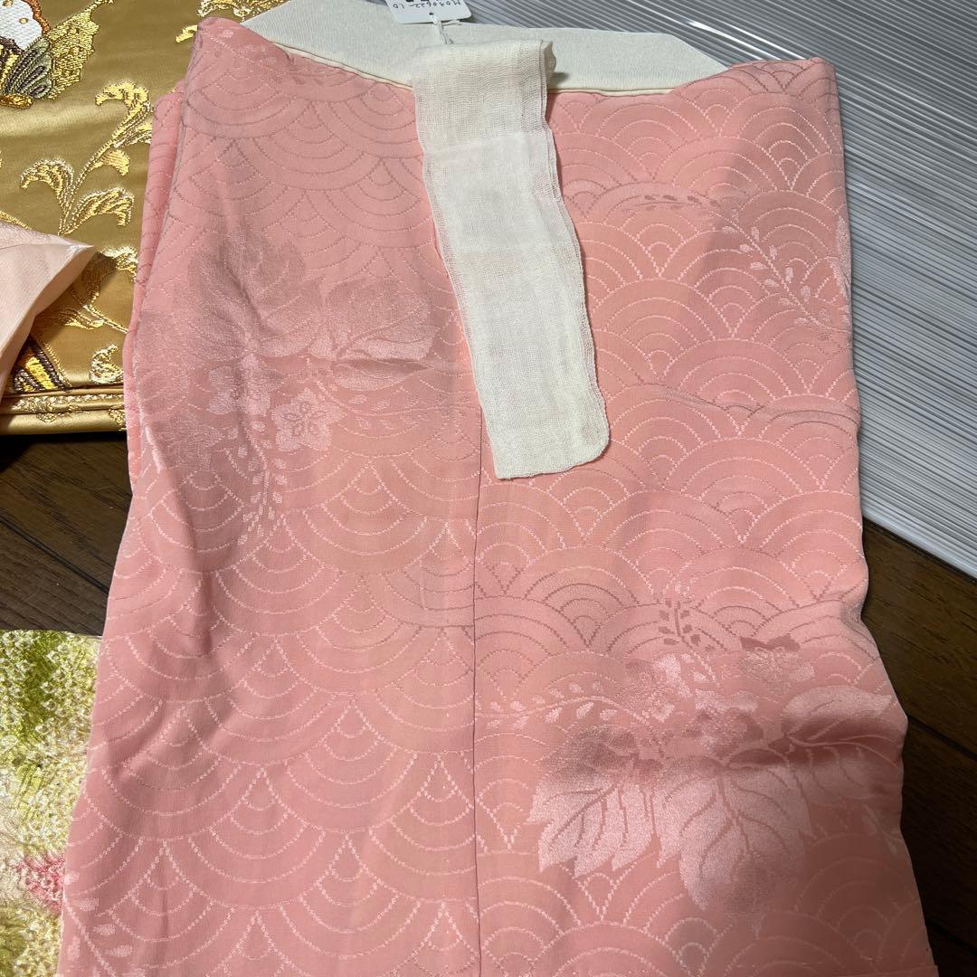 正絹総絞り振袖、長襦袢セット