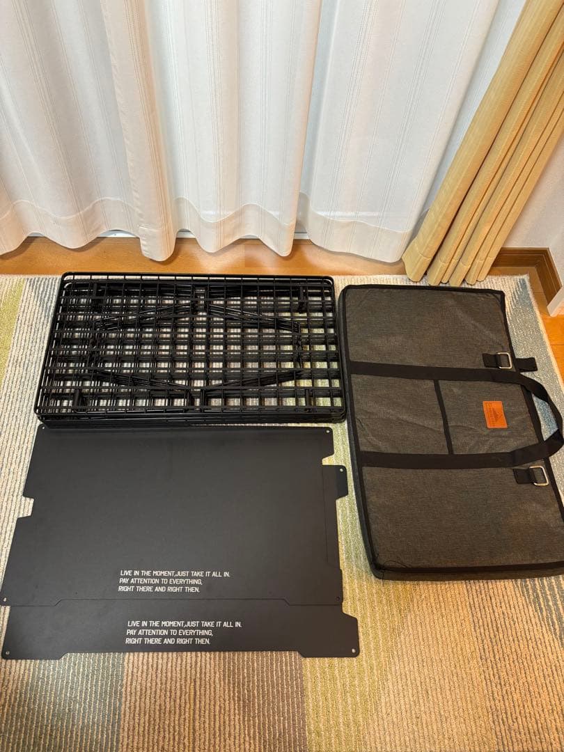 ユニフレーム　フィールドラック　4個　天板　収納バッグ　キャンピングムーン