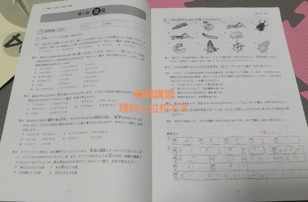 四谷大塚 予習シリーズ４年上と春期講習★早稲田アカデミー★４教科16冊★中学受験