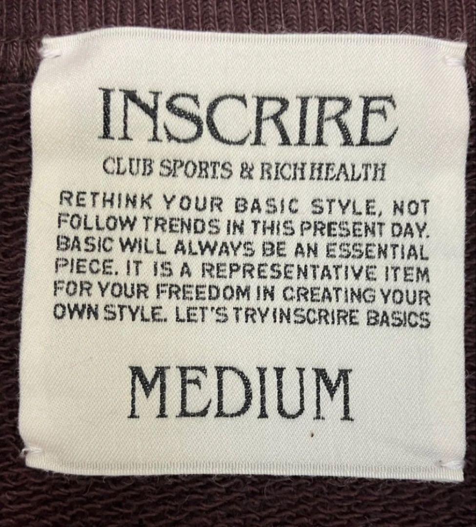 journal standard✖️ INSCRIRE WELLNESSスウェット