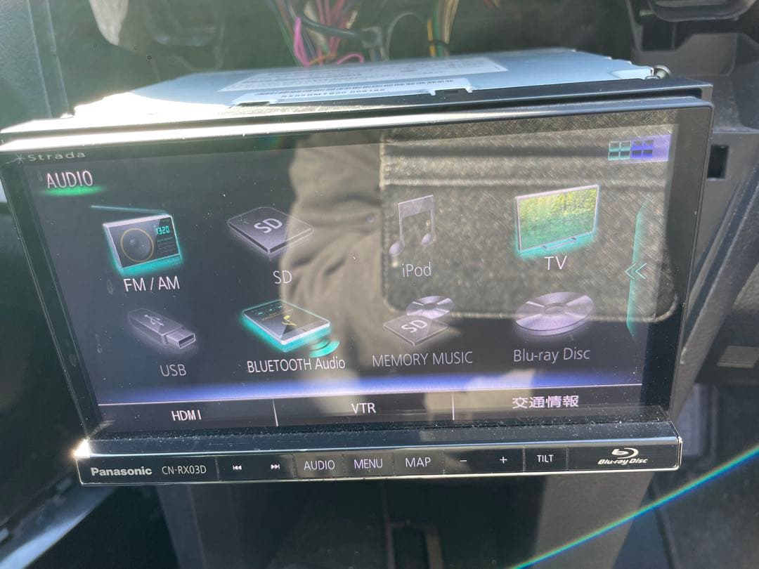 Panasonic CN-RX03D ナビ 地図データ 2022