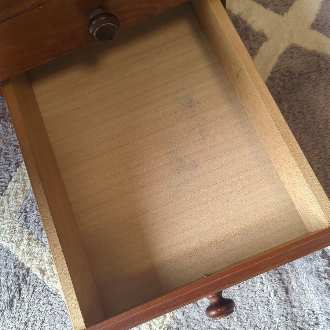 ダークブラウン 文机 .学習机.書斎.書斎机.アンティーク.桜.お買い得品✨