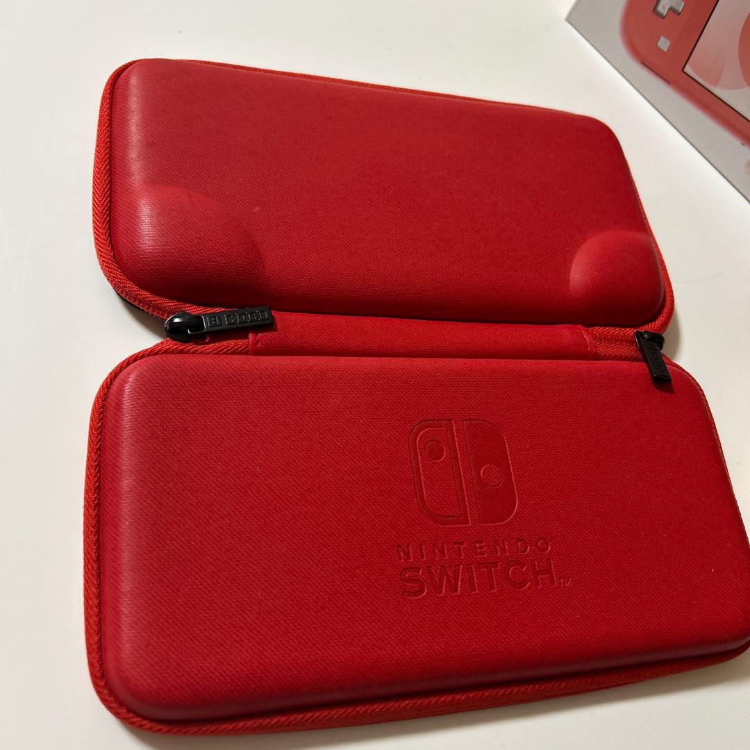 Nintendo Switch Lite ピンク 本体のみ　箱、ケース付き