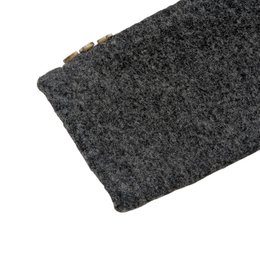 ardites グレー ウール ニット テーラードジャケット