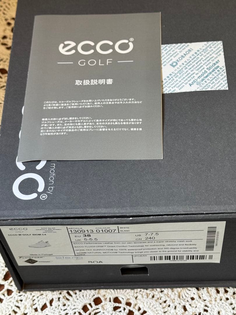 ECCO ゴルフシューズ　レディース