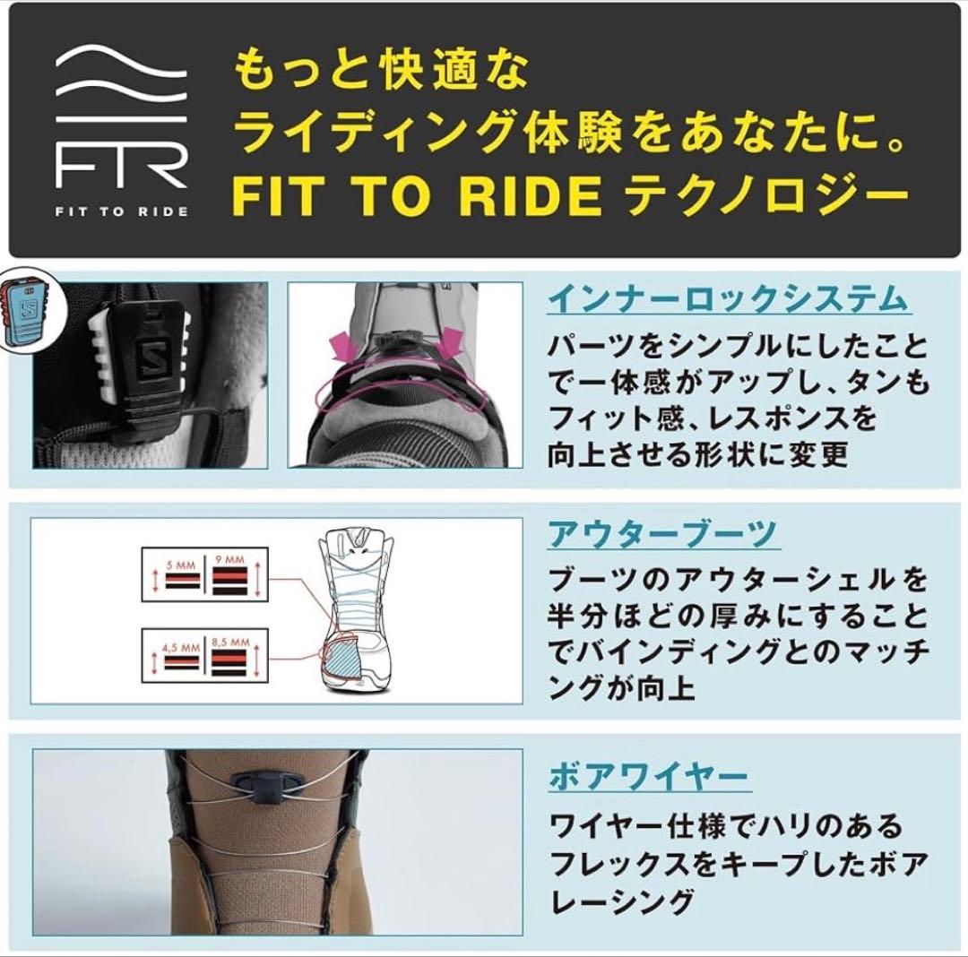 サロモン(SALOMON)ブーツになります。