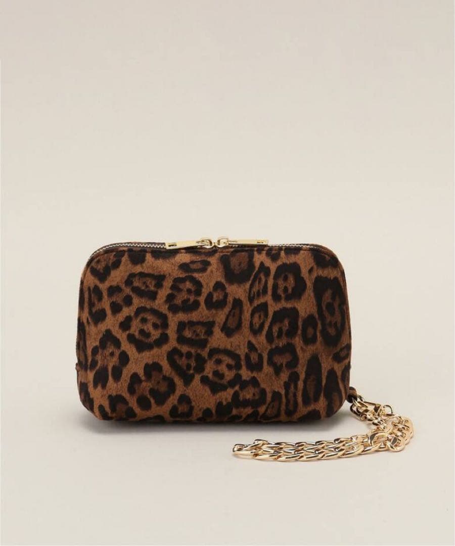 【GOOD GRIEF!/グッド グリーフ】 LEOPARD POUCH BAG