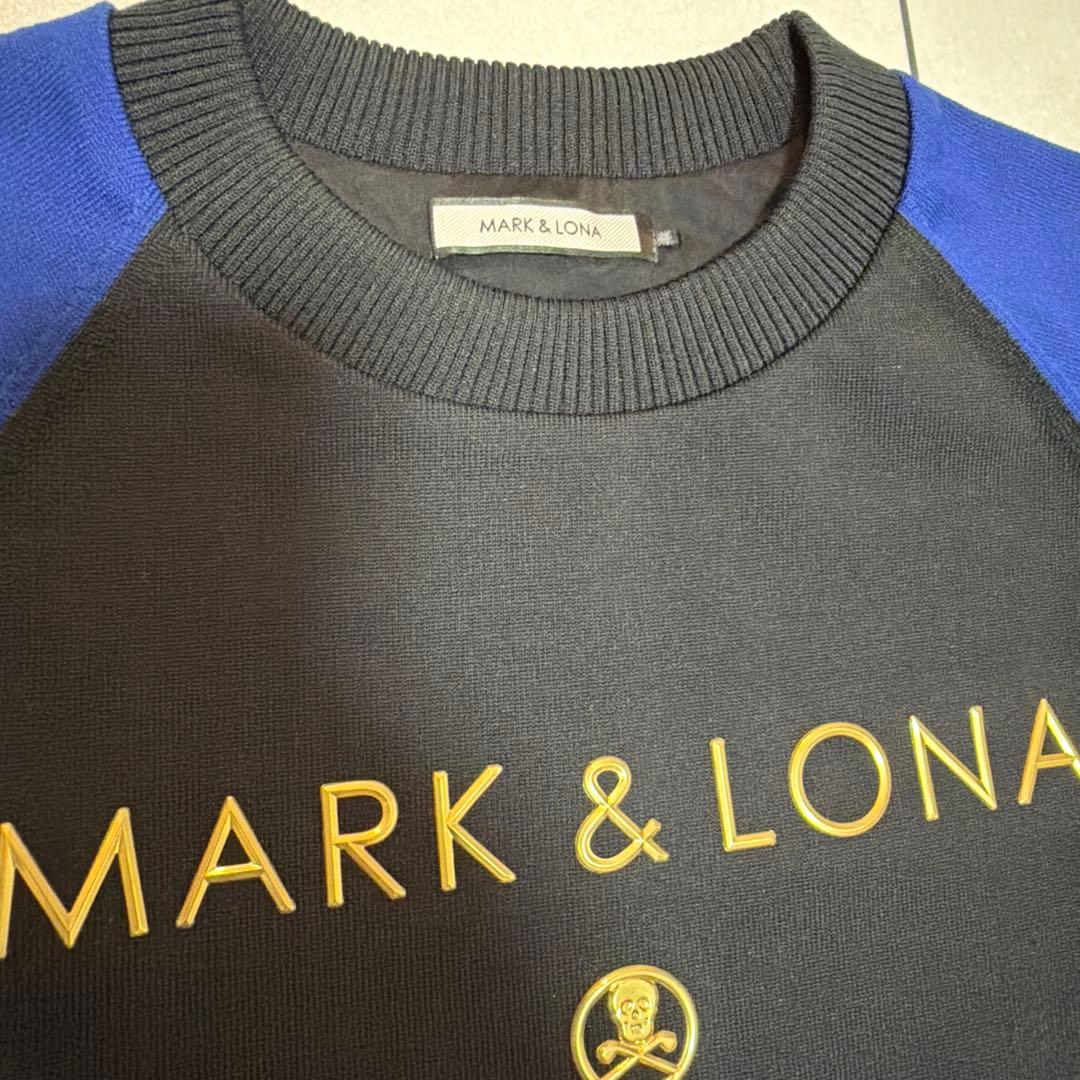 MARK & LONA マークアンドロナ　セーター 黒・青