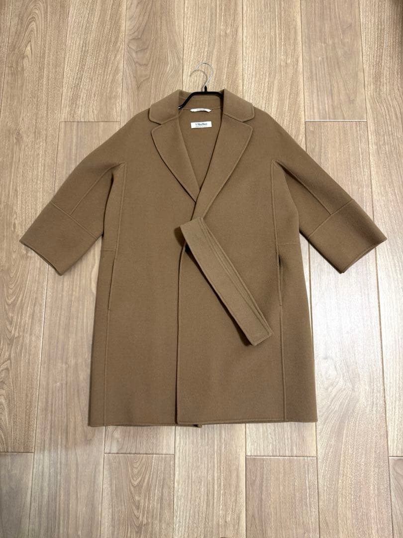 'S Maxmara エス マックスマーラARONA コート キャメル 34