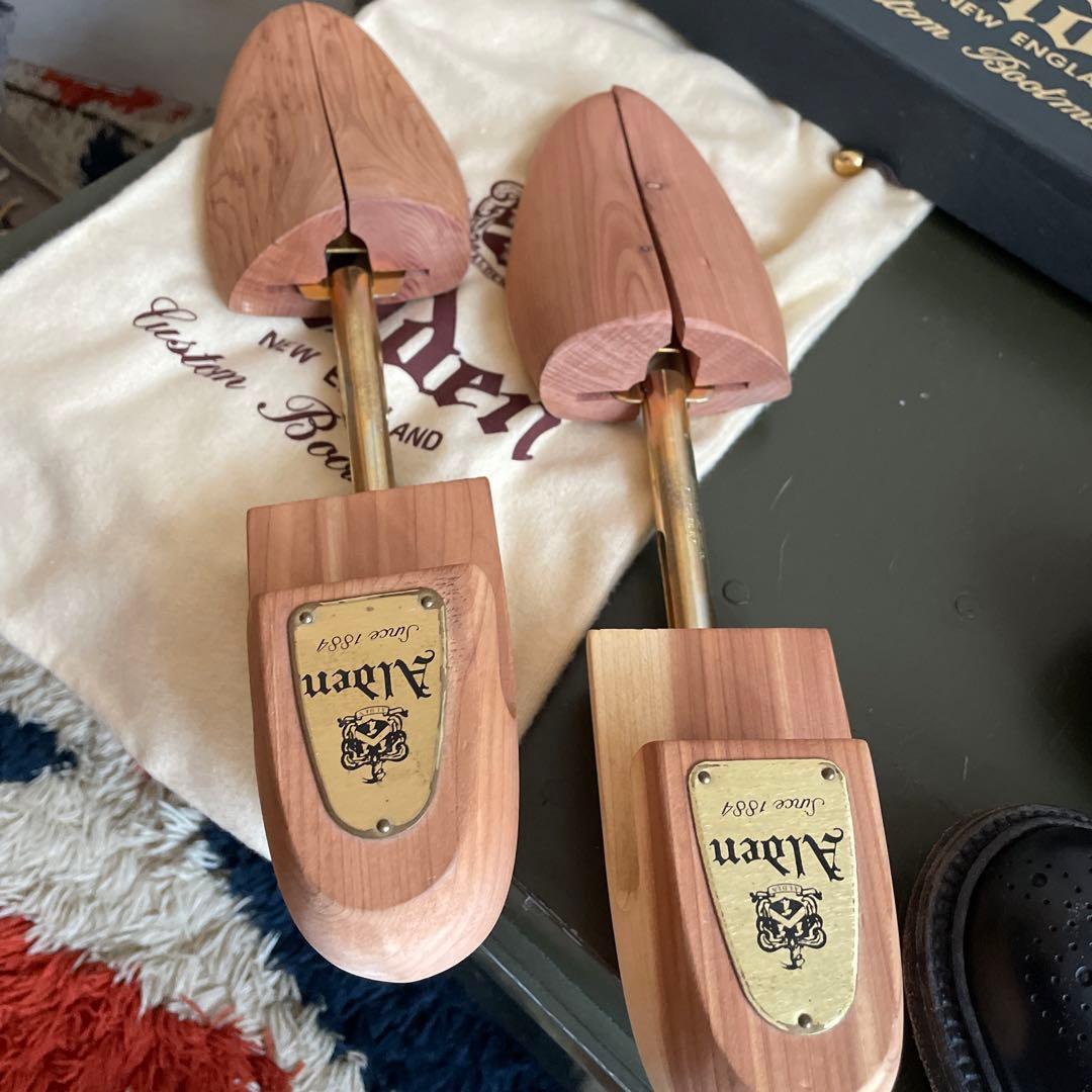 オールデン シューツリー付き BEAMSプラス別注 ウイングチップ