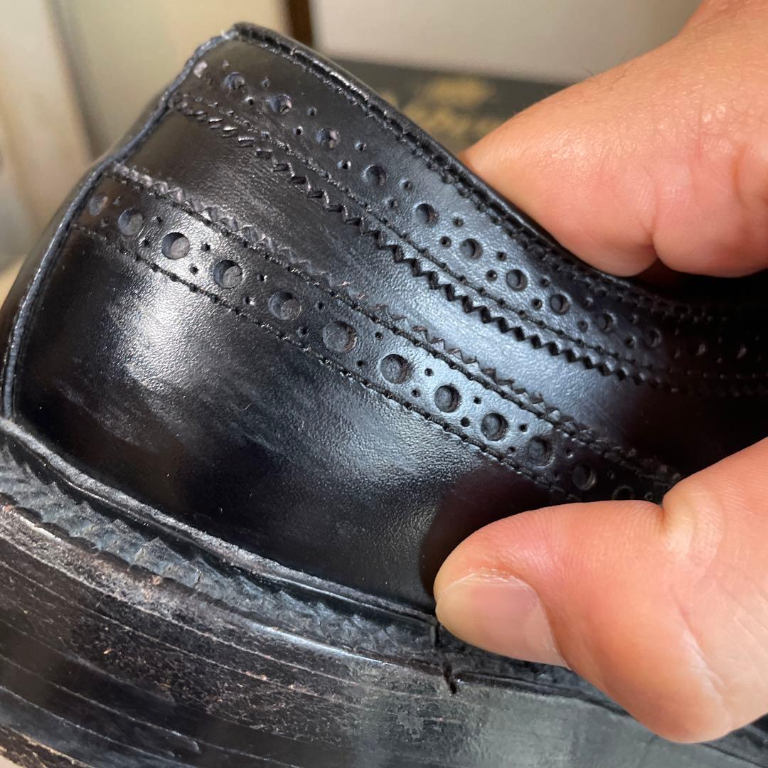 オールデン シューツリー付き BEAMSプラス別注 ウイングチップ