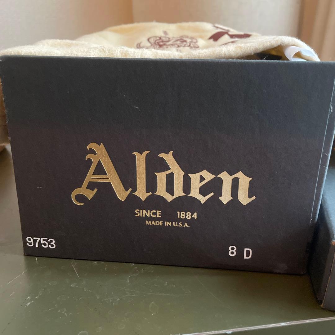 オールデン シューツリー付き BEAMSプラス別注 ウイングチップ