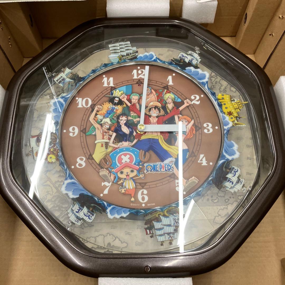 【希少】ワンピース からくり時計 4MH880-M06 掛け時計