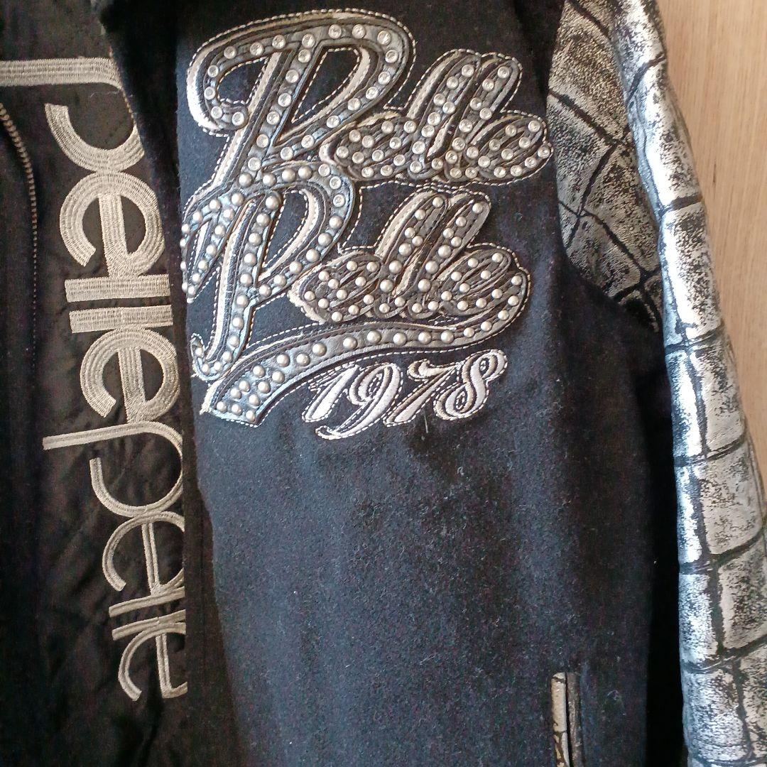 Pelle Pelle スタジャン ブラック・シルバー 1978　ジャケット