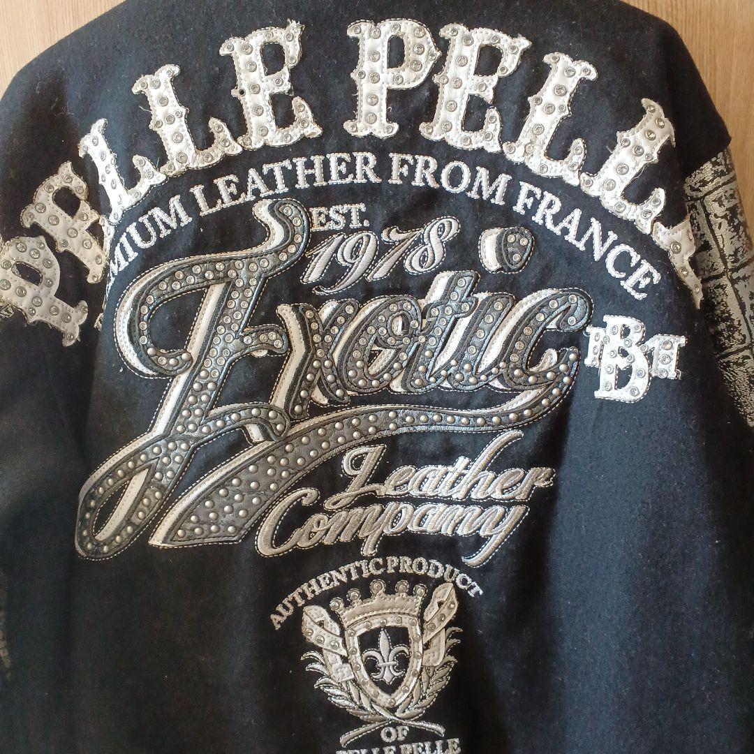 Pelle Pelle スタジャン ブラック・シルバー 1978　ジャケット