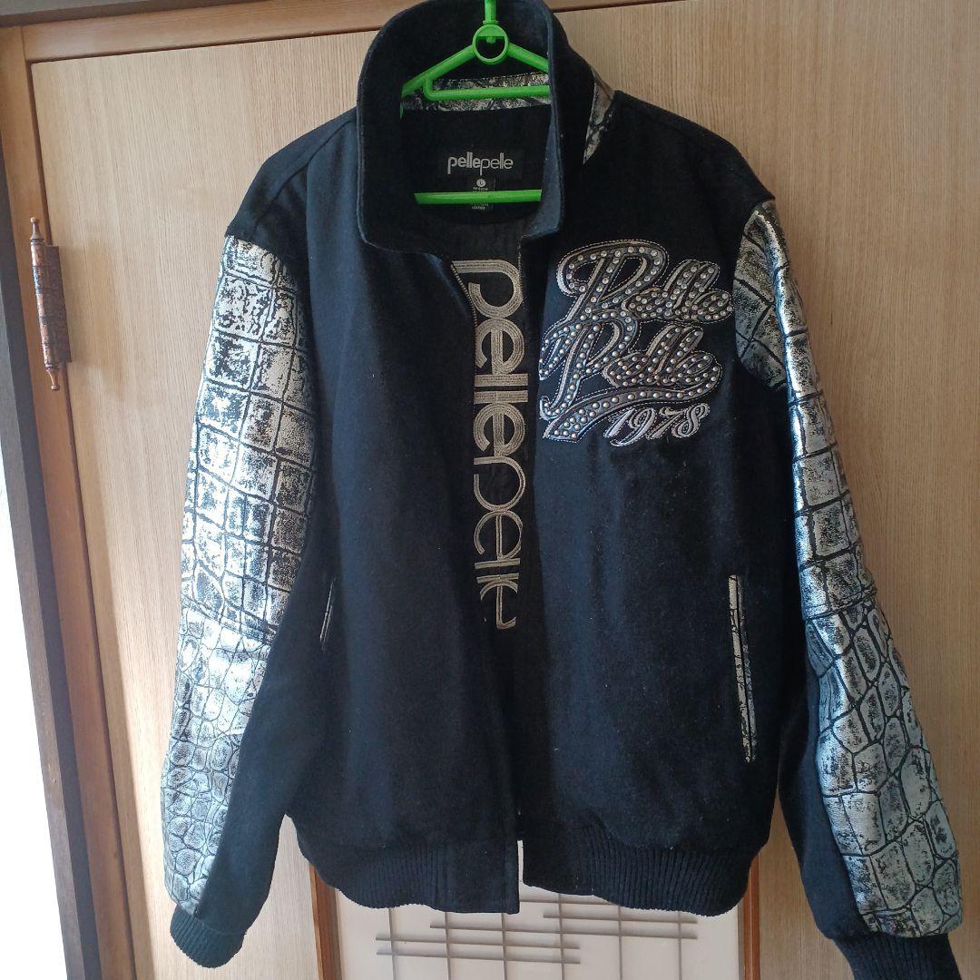 Pelle Pelle スタジャン ブラック・シルバー 1978　ジャケット