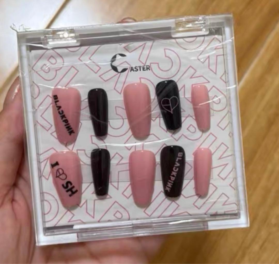 BLACKPINK 上海 ポップアップ 限定 ネイル ネイルチップ
