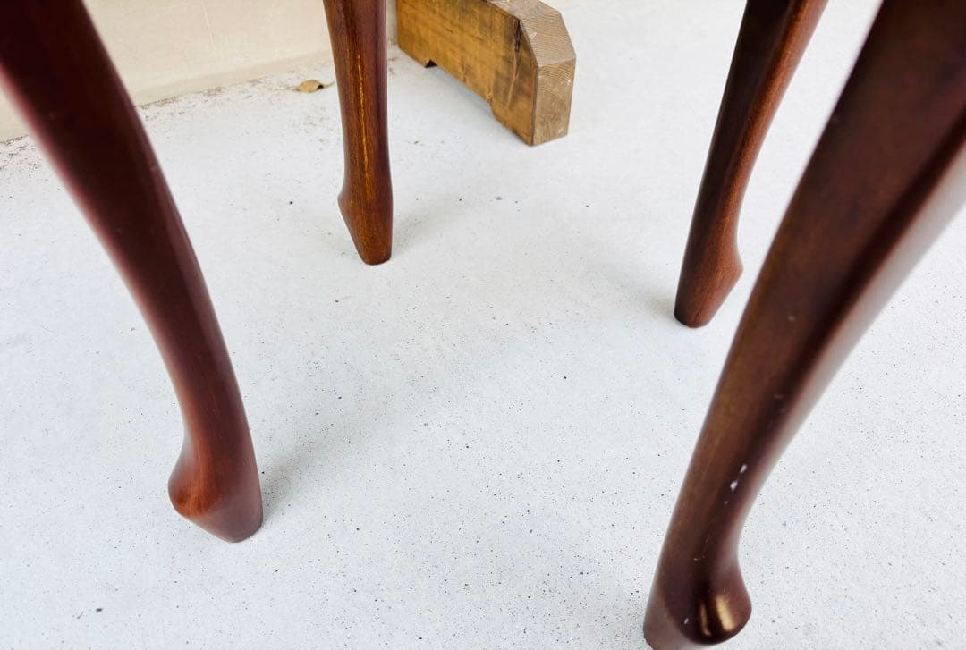 コモ アンティーク調 ラウンドチェスト3段チェスト 猫脚 収納