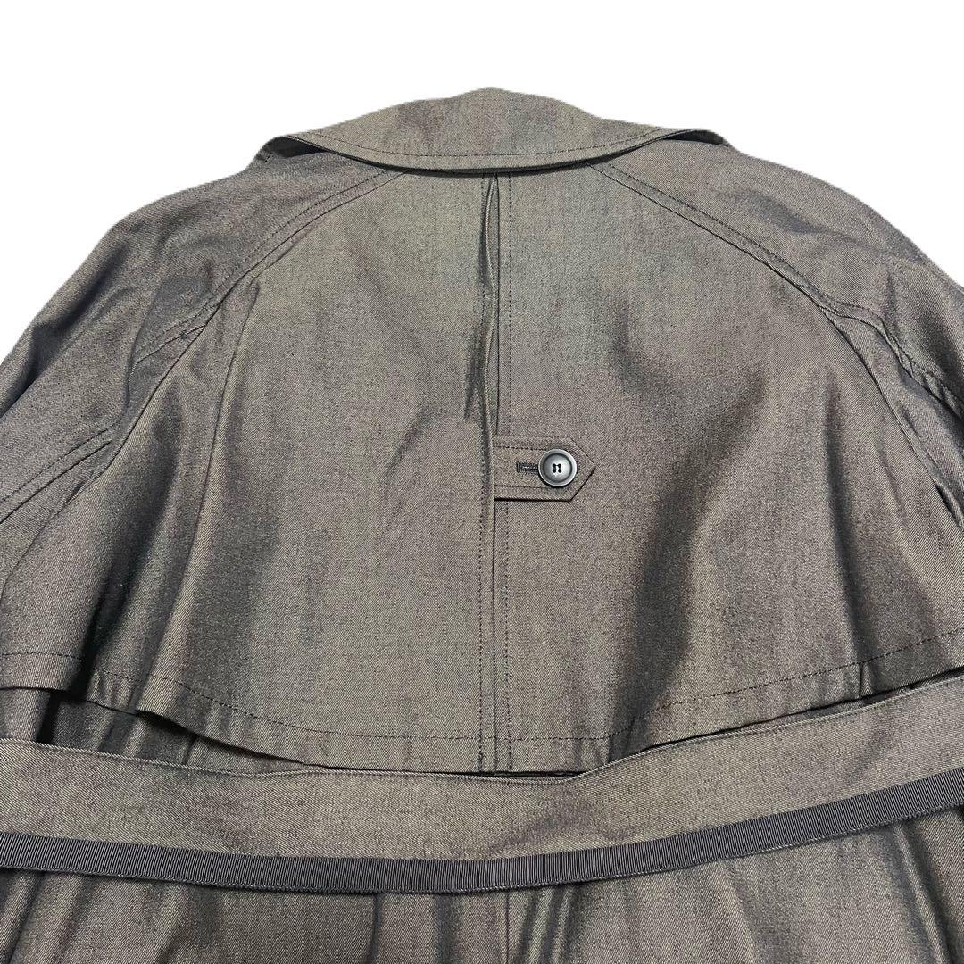 AMERI アメリ　MINIMAL FLARE LONG TRENCH COAT