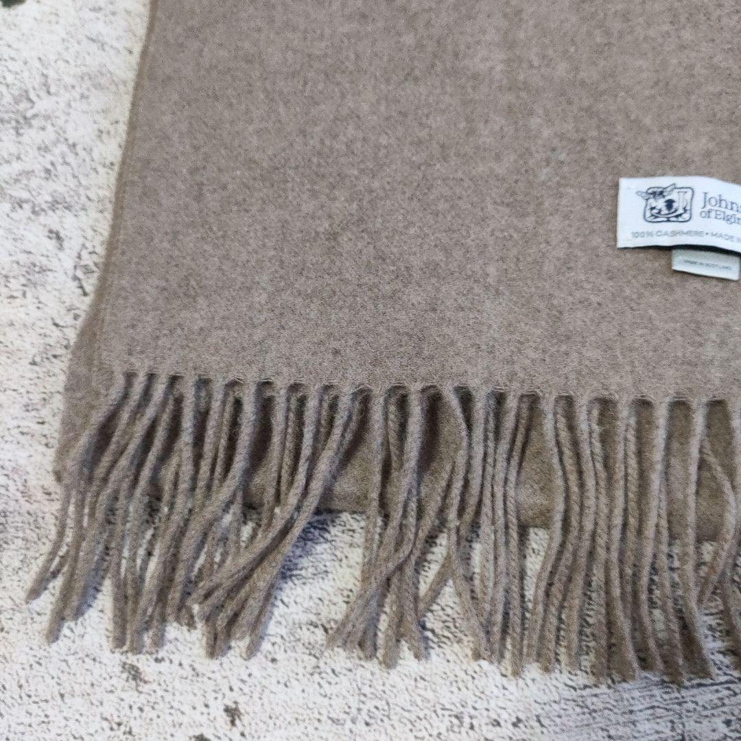 新品　JOHNSTONS OF ELGIN　カシミヤ100%　ストール/マフラー