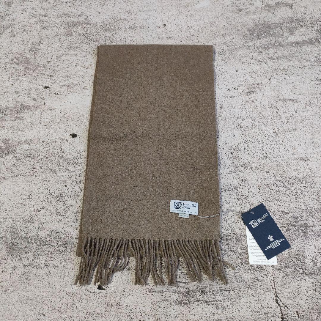 新品　JOHNSTONS OF ELGIN　カシミヤ100%　ストール/マフラー