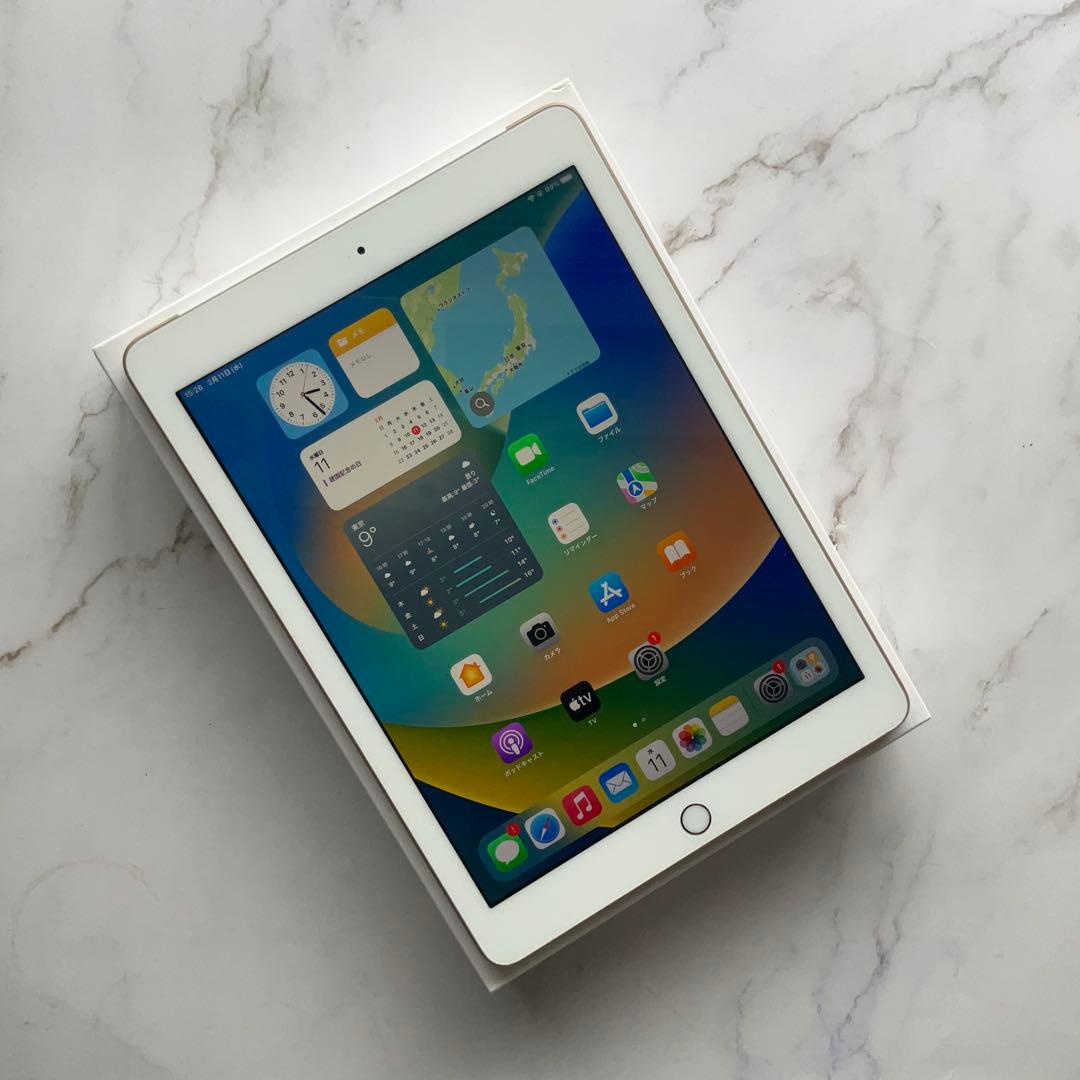 【美品】Apple iPad 第5世代 Wi-Fi Cellular 32GB