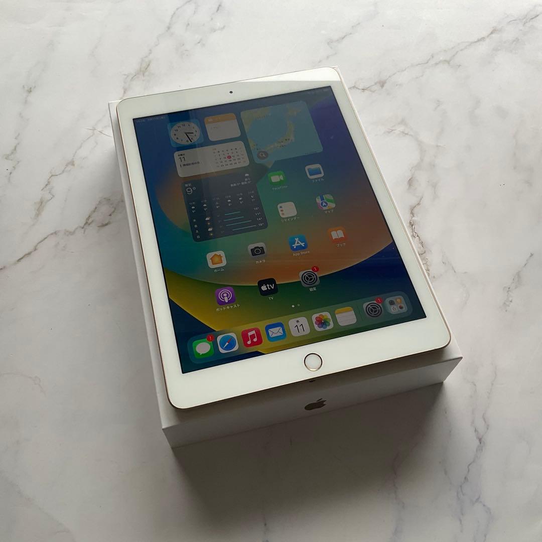 【美品】Apple iPad 第5世代 Wi-Fi Cellular 32GB