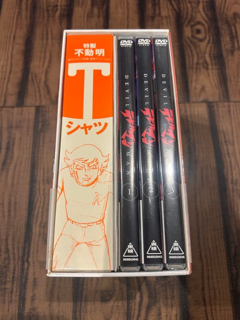 DEVILMAN DVDボックス 3枚組 初回生産限定特典Tシャツ付き