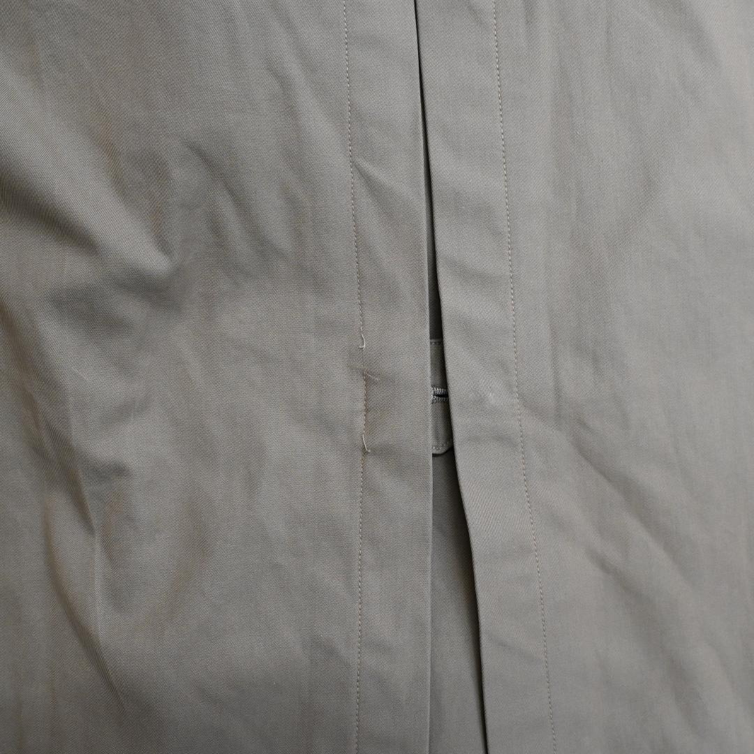 48168★年 バーバリーズ トレンチコート ノバチェック カーキベージュ