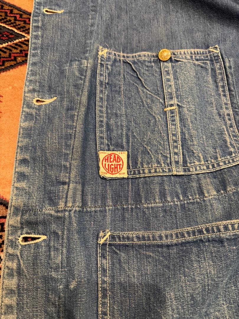 50s HEADLIGHT COVERALL ヘッドライト　カバーオール