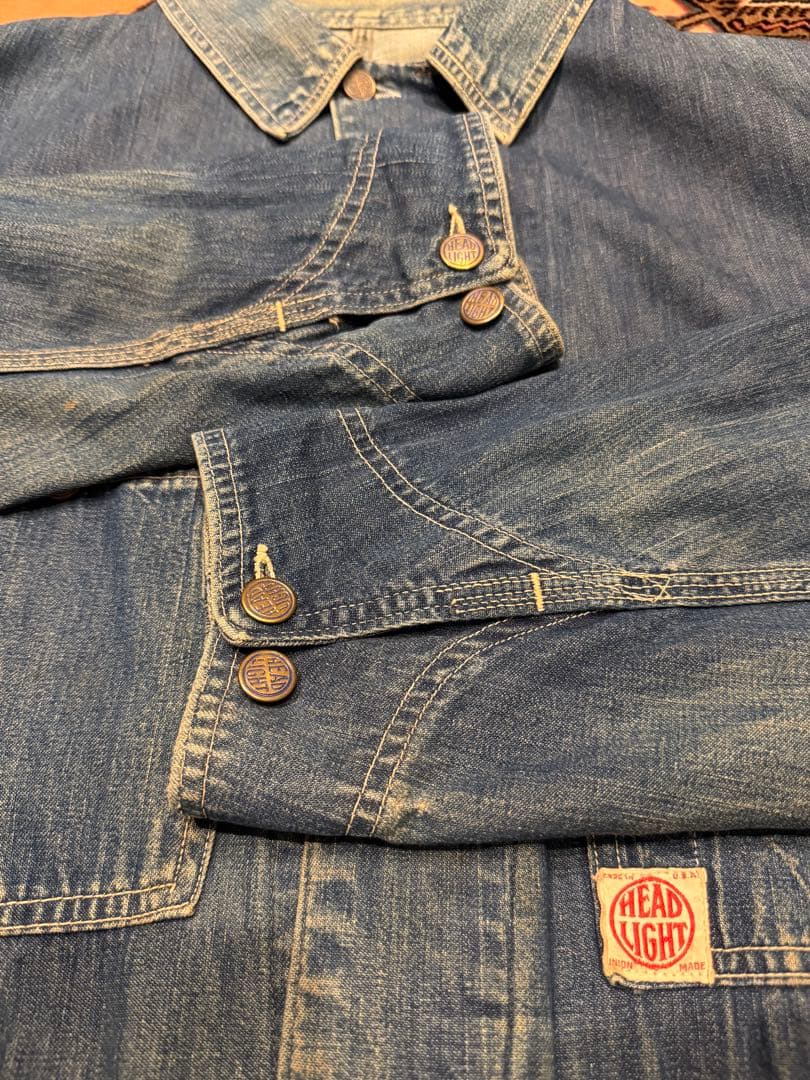50s HEADLIGHT COVERALL ヘッドライト　カバーオール