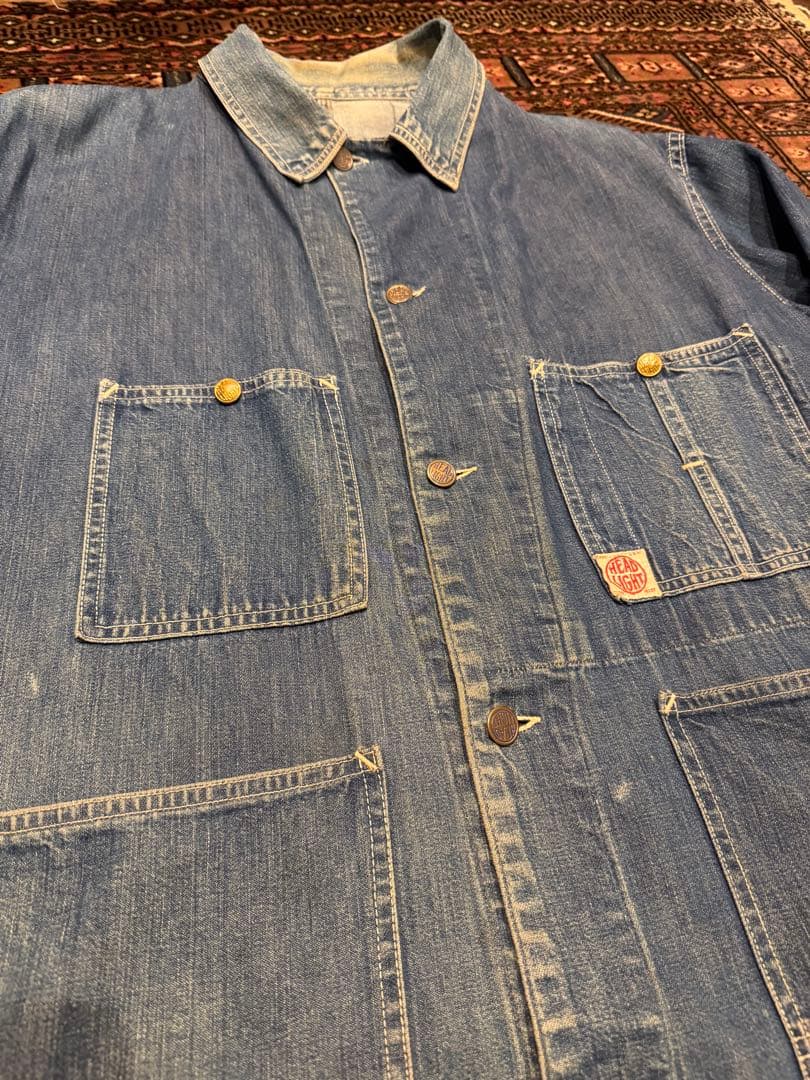 50s HEADLIGHT COVERALL ヘッドライト　カバーオール