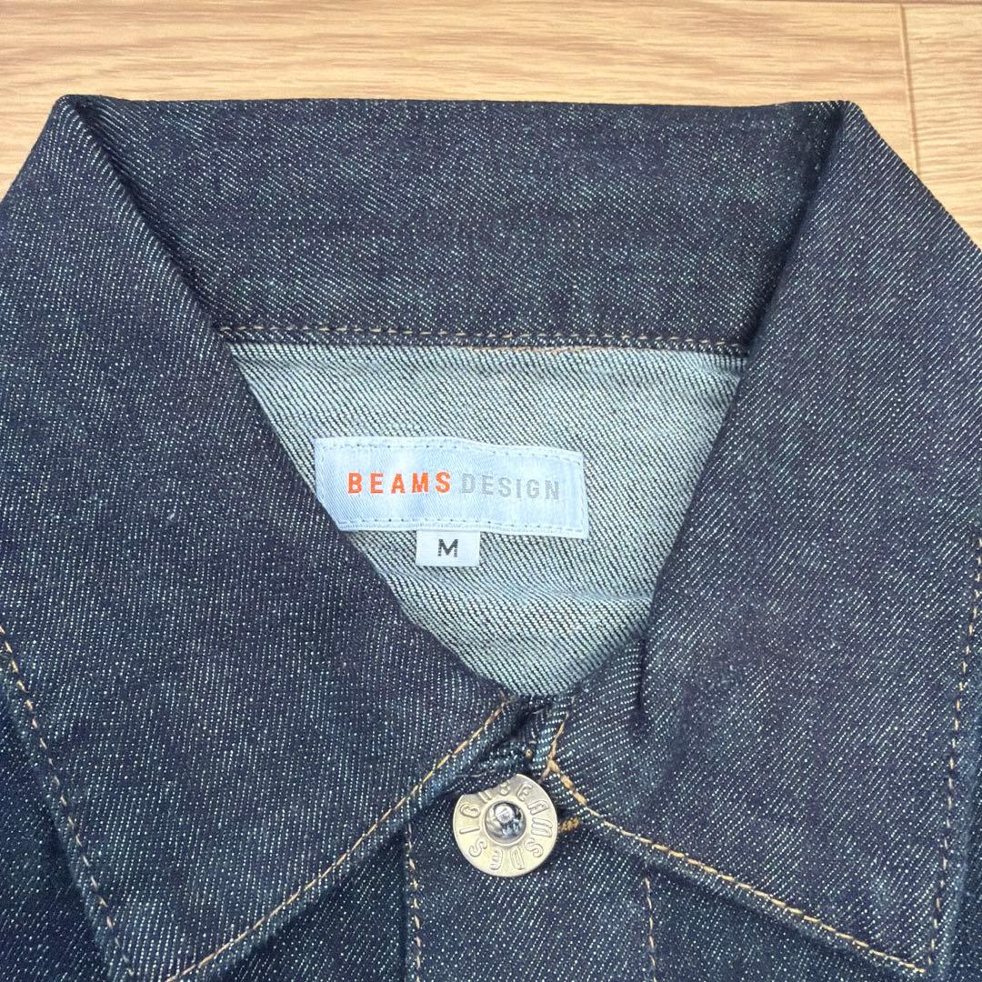 桑和　beams design デニム　上下セットアップ　サイズM