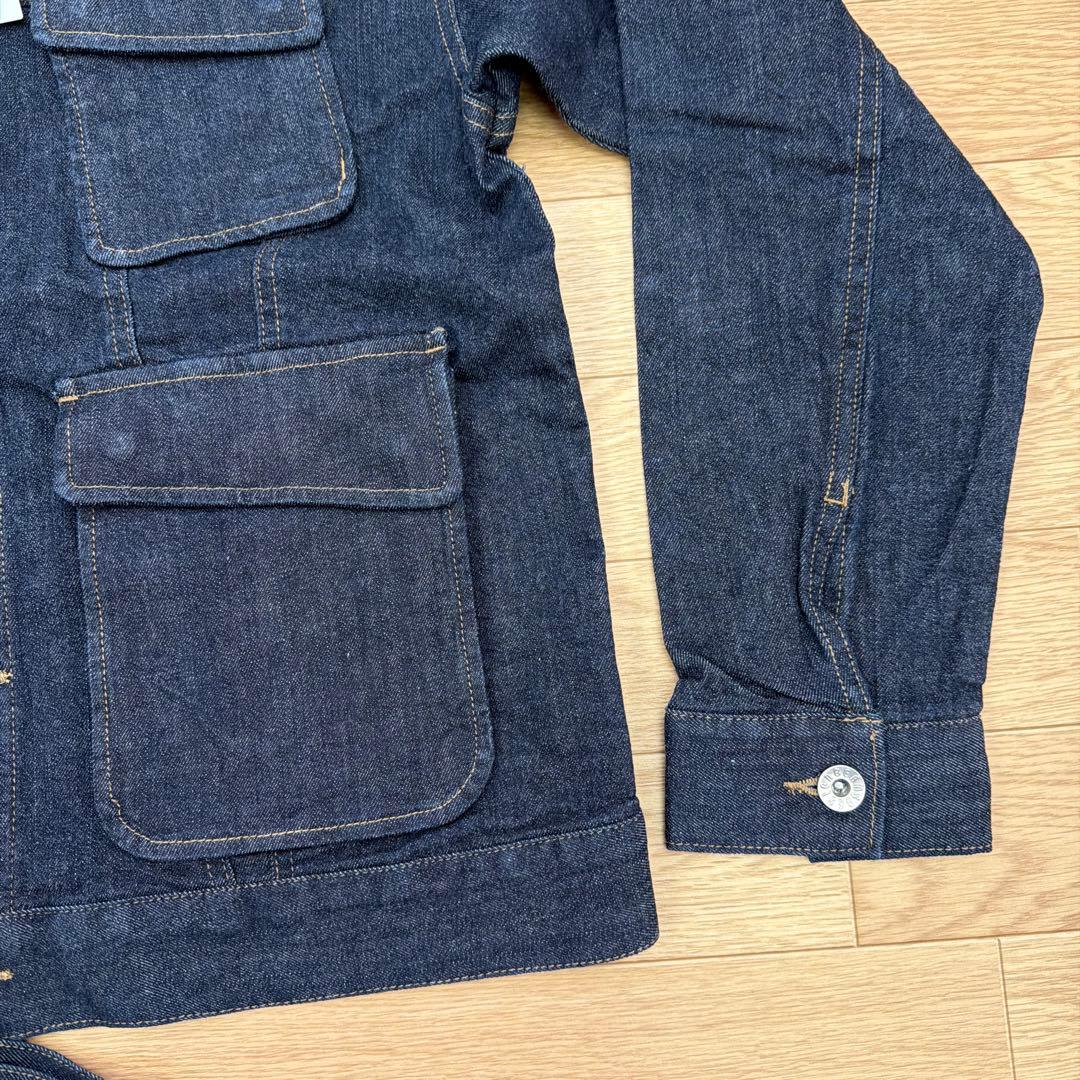 桑和　beams design デニム　上下セットアップ　サイズM