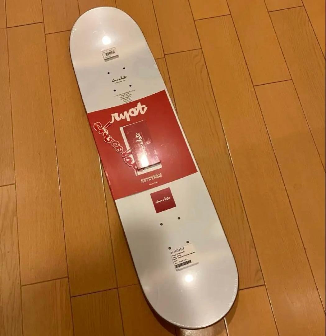 【最終SALE❗️新品未使用】チョコレート　スケートボードデッキ 8.18