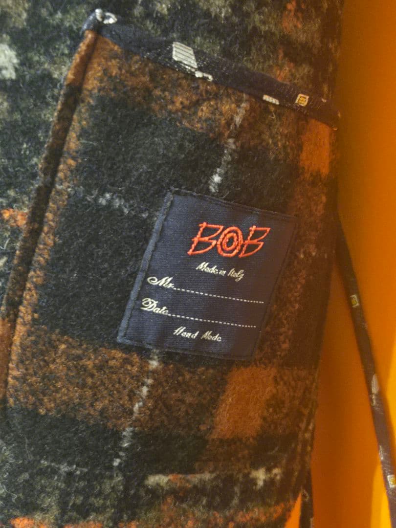 BOB チェック柄 テーラードジャケット