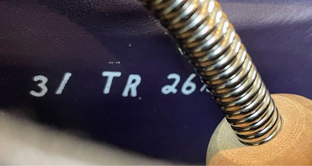 新品リーガルストレートチップスクラッチタフレザービジネスシューズ26.5