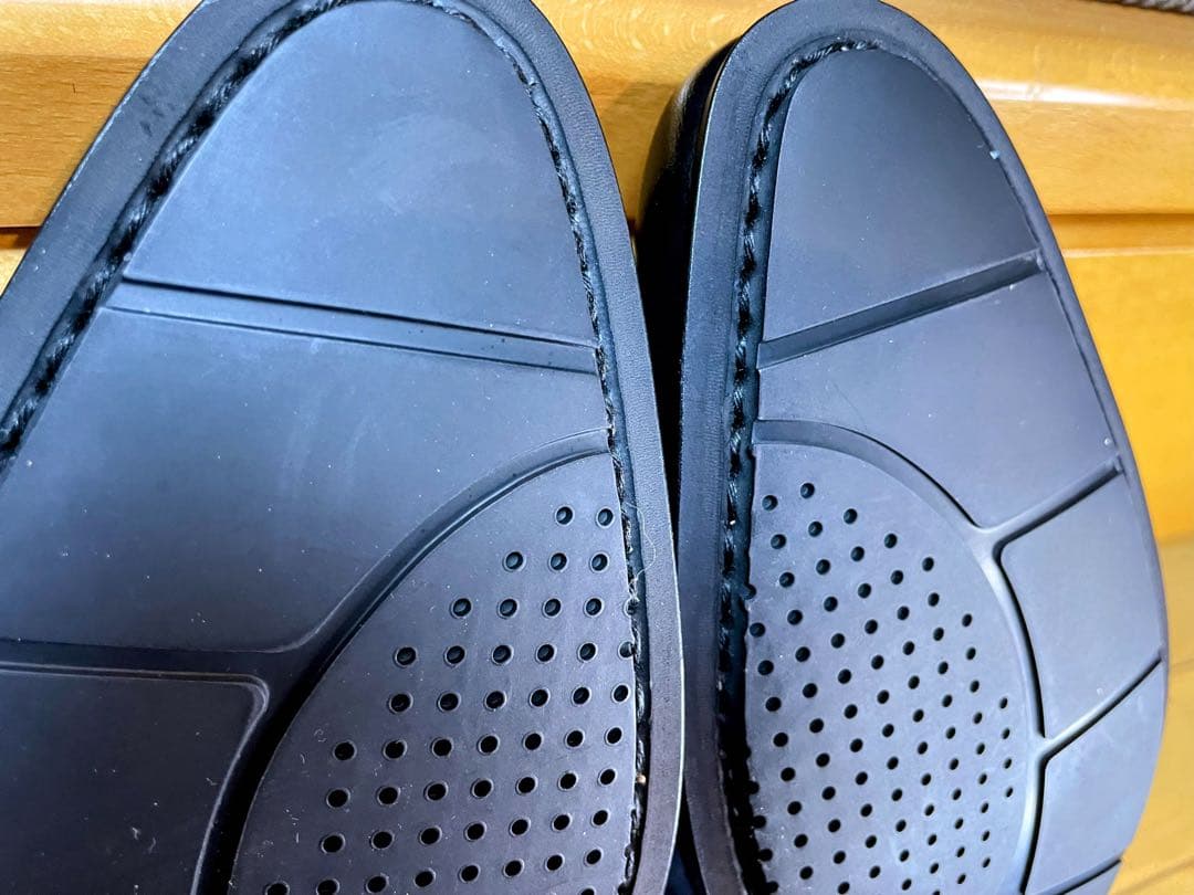 新品リーガルストレートチップスクラッチタフレザービジネスシューズ26.5